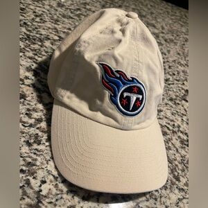 47 Brand Cream Cap with Embroidered Logo Tennessee Titans